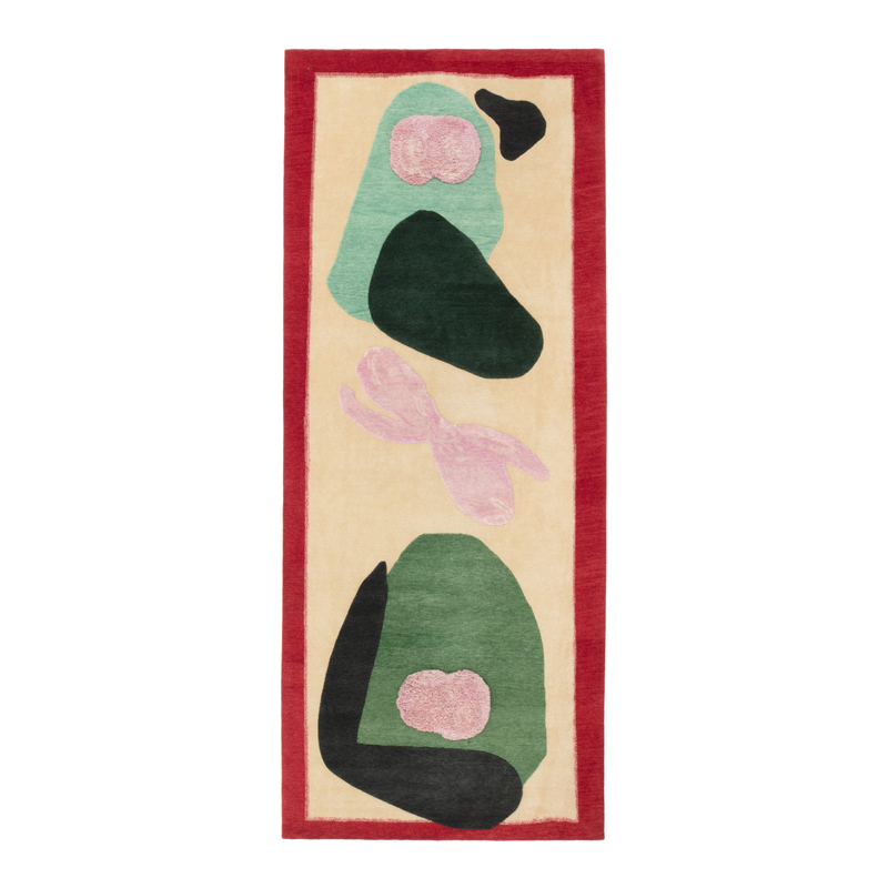 Tapis Tapis RUDE BITS AND BOBS Rouge CC-TAPIS
