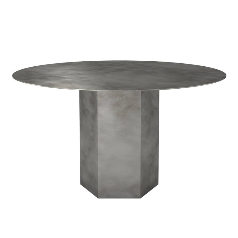 Table EPIC STEEL Ø 130 Gris brumeux GUBI