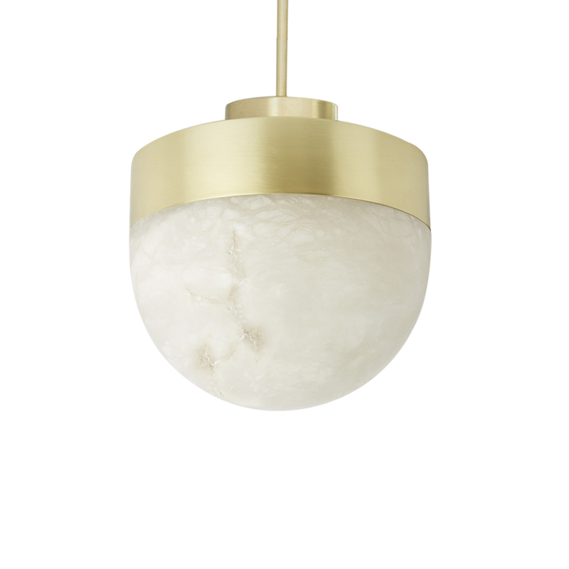 Suspension LUCID 300 Laiton satiné CTO LIGHTING