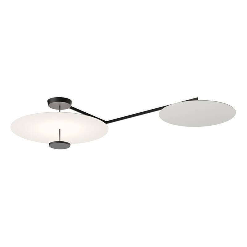 Plafonnier FLAT 5924 Gris clair VIBIA