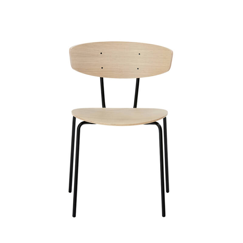 Chaise HERMAN Chêne huilé blanchi FERM LIVING