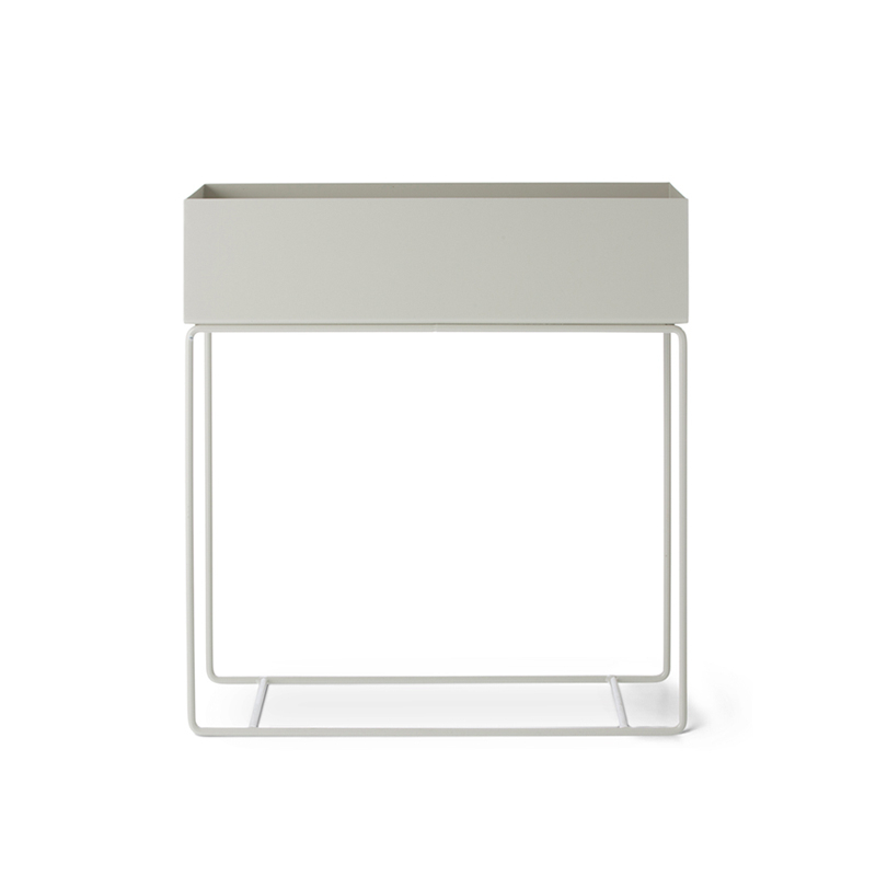 Meuble de rangement Jardinière PLANT BOX Gris clair FERM LIVING