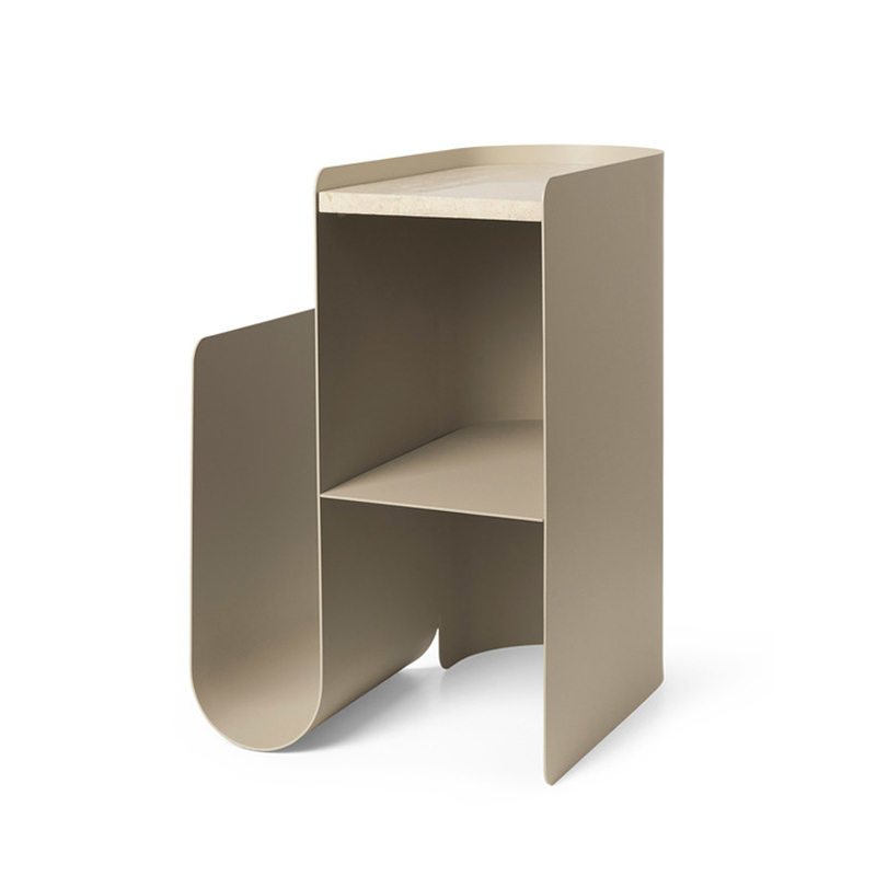 Table d'appoint guéridon VAULT Cachemire FERM LIVING