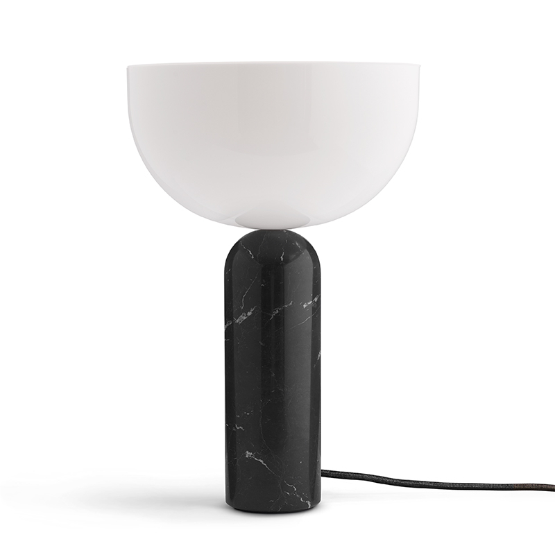 Lampe à poser KIZU Large Marbre noir NEW WORKS