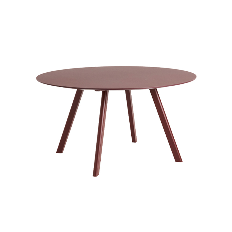 Table CPH 25 Ø 140 Bordeaux HAY