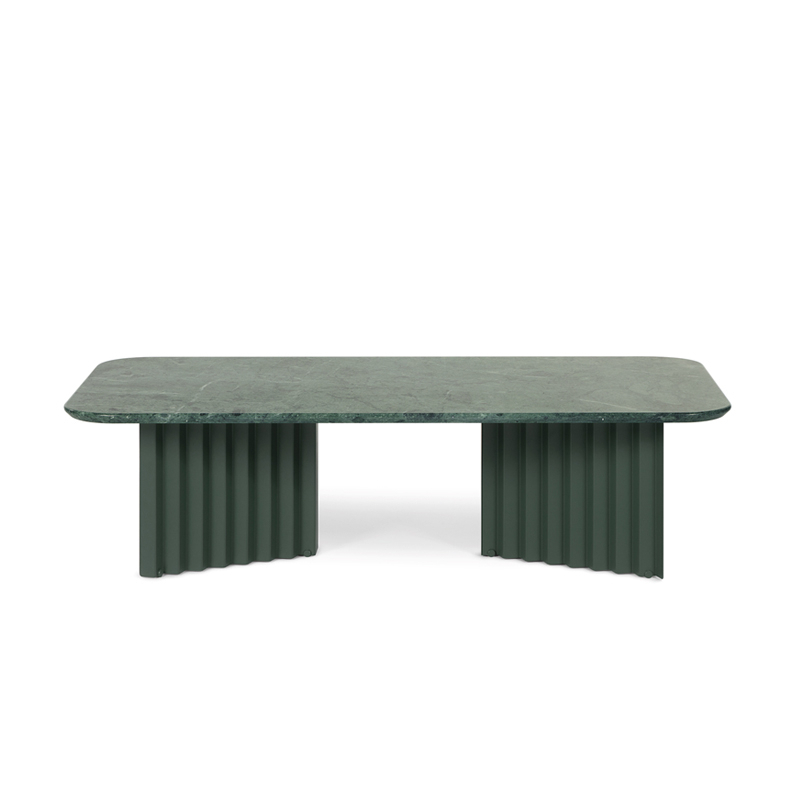 Table basse PLEC large marbre Vert RS BARCELONA