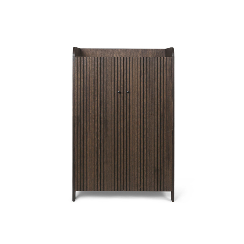 Meuble de rangement SILL LOW Chêne foncé Chêne foncé FERM LIVING