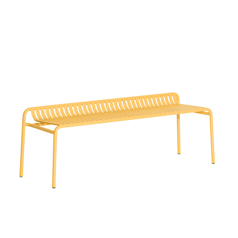 Banc extérieur WEEK-END sans dossier Safran PETITE FRITURE