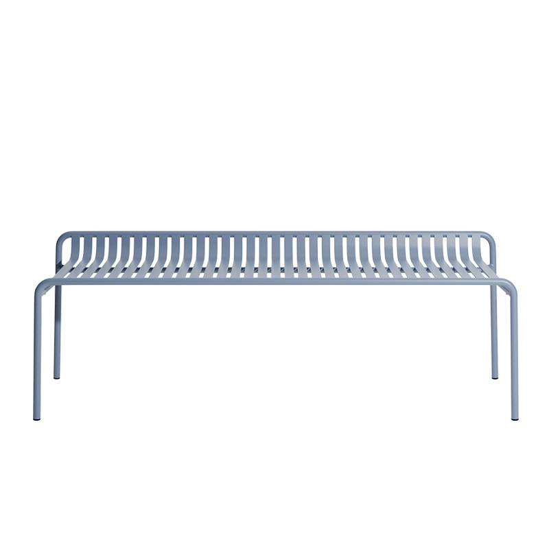 Banc extérieur WEEK-END sans dossier Bleu pigeon PETITE FRITURE