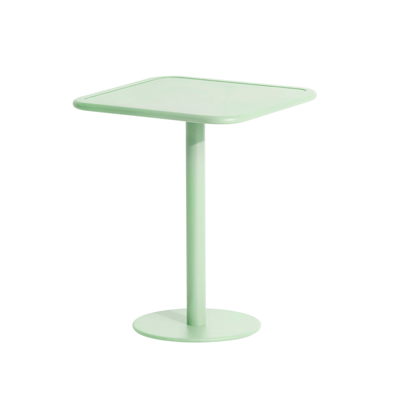 Table extérieur WEEK-END carrée Vert pastel PETITE FRITURE