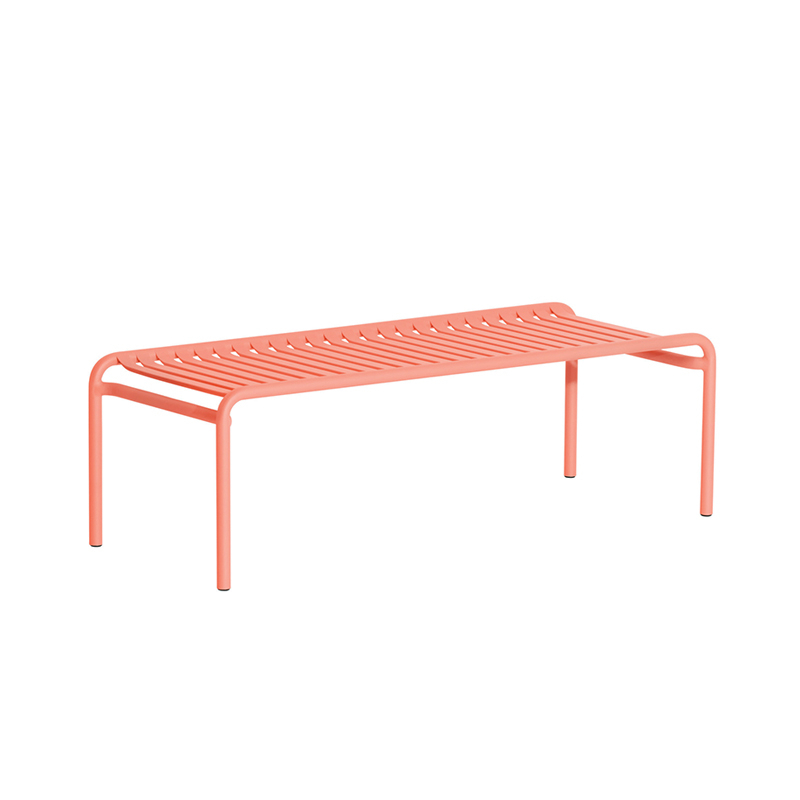 Table basse extérieur WEEK-END large Corail PETITE FRITURE
