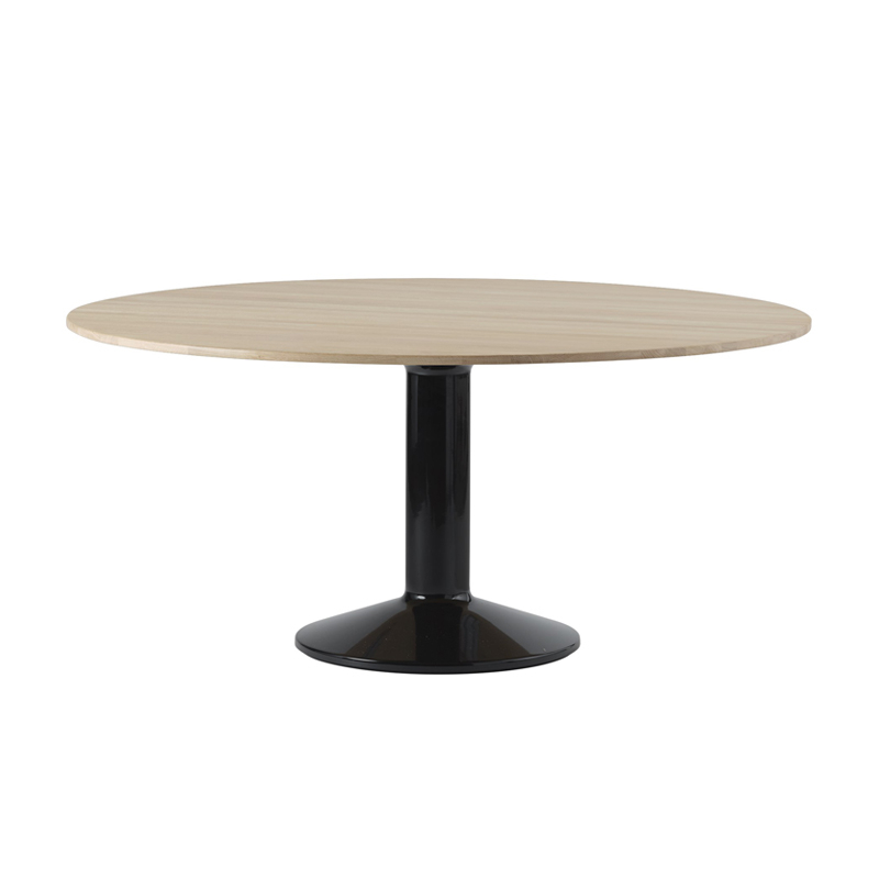 Table MIDST Ø 160 Chêne/ noir MUUTO