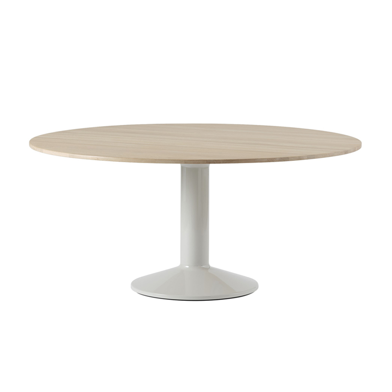Table MIDST Ø 160 Chêne/ gris MUUTO