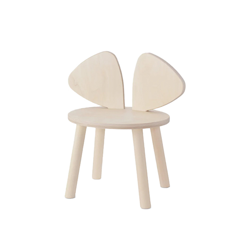 Siège enfant Chaise enfant MOUSE 2 à 5 ans Bouleau NOFRED