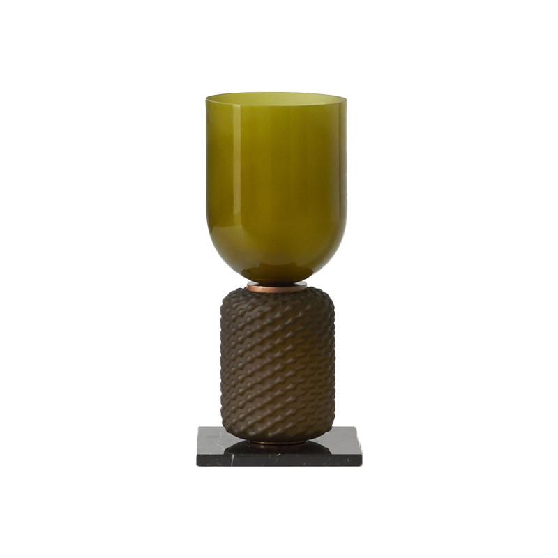 Lampe à poser FICUPALA Vert olive CASSINA