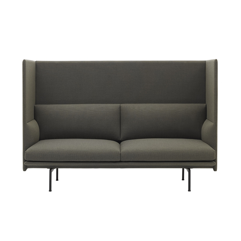 Canapé OUTLINE HIGHBACK 2 places Fiord 961 MUUTO