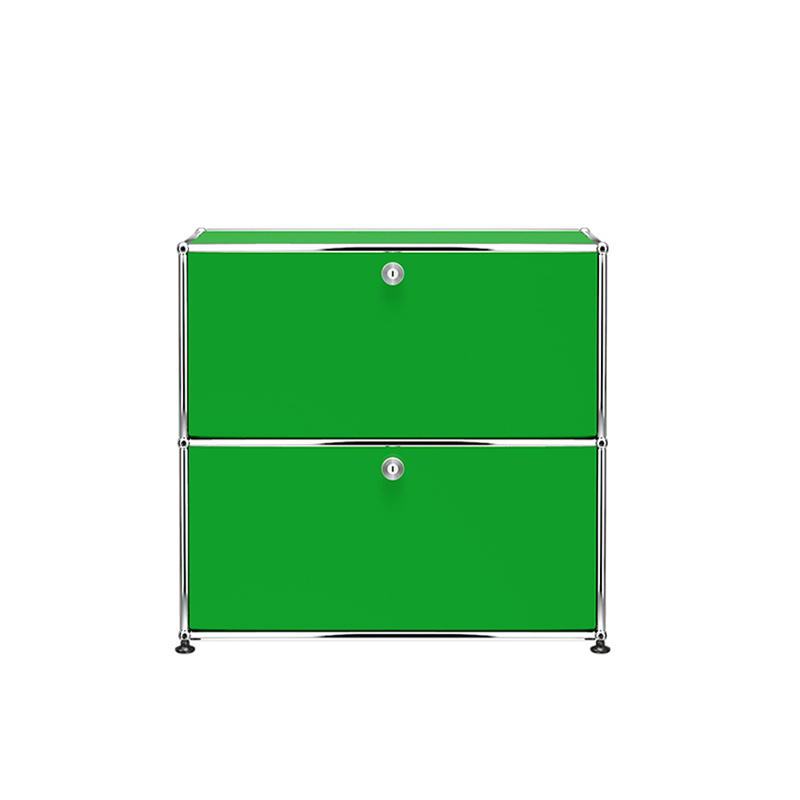 Meuble de rangement USM HALLER S2 Vert USM USM HALLER