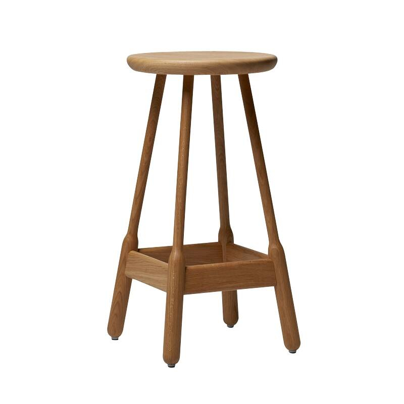 Tabouret haut ALBERT BAR STOOL Chêne MASSPRODUCTIONS