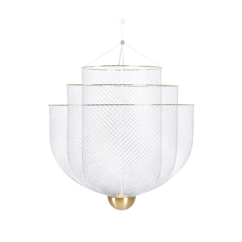 Suspension MESHMATICS Ø 58 Laiton MOOOI