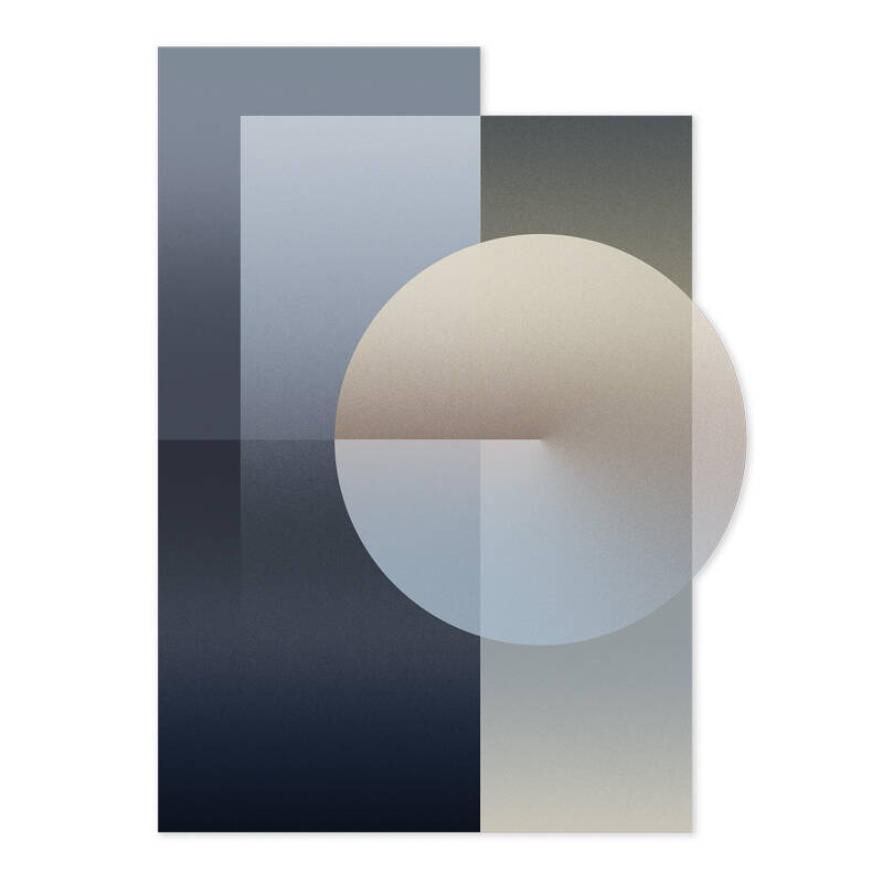Tapis COLOUR DIAL Angular Indigo MOOOI