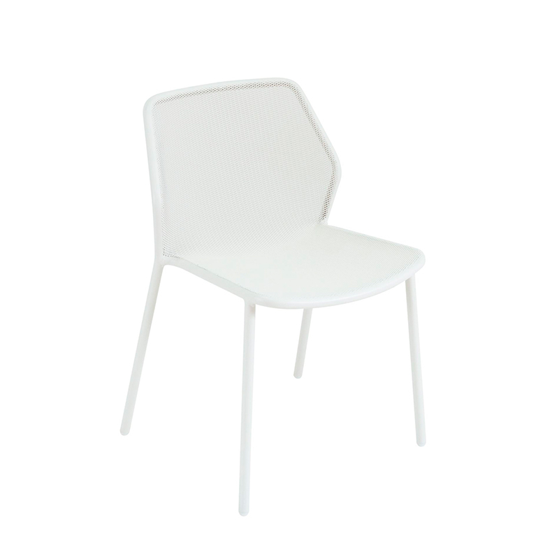 Chaise extérieur DARWIN Blanc mat EMU