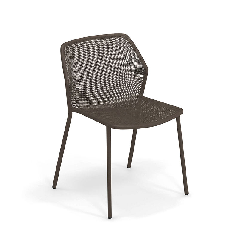Chaise extérieur DARWIN Marron d'Inde EMU
