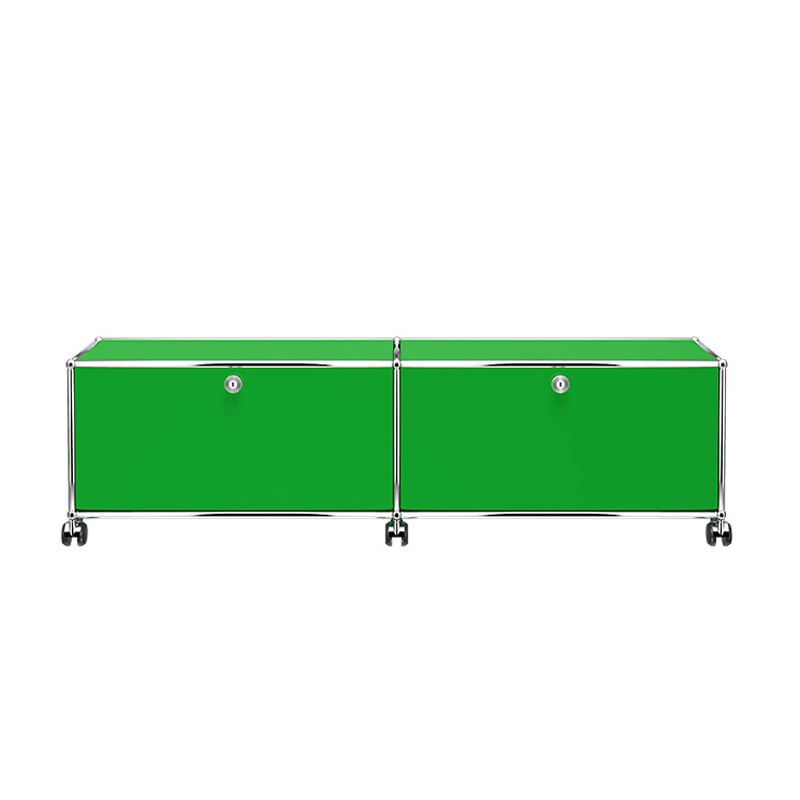 Meuble de rangement USM HALLER M61 Vert USM USM HALLER