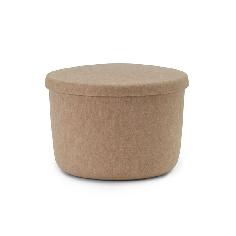 Pouf HIDE Small Sable Normann Copenhagen