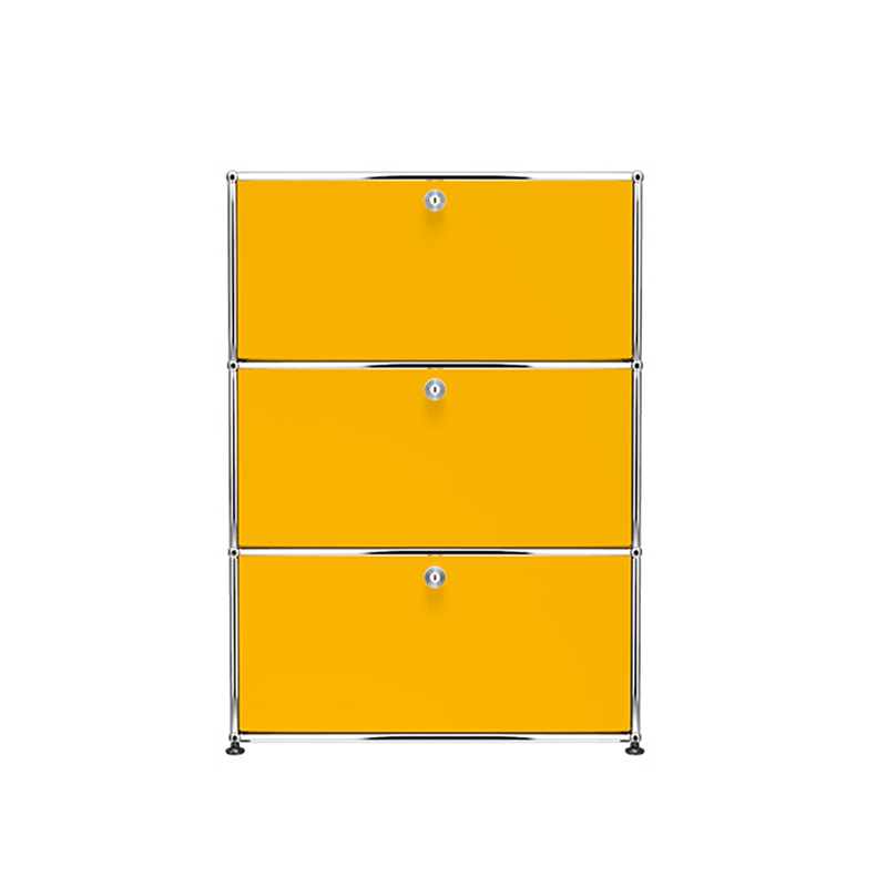Meuble de rangement USM HALLER G1 Jaune or USM HALLER