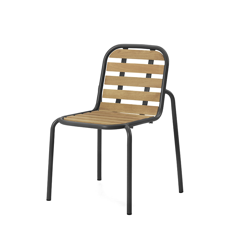 Chaise extérieur Chaise VIG ROBINIA Noir Normann Copenhagen