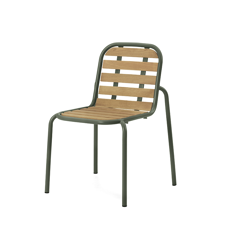 Chaise extérieur Chaise VIG ROBINIA Vert foncé Normann Copenhagen