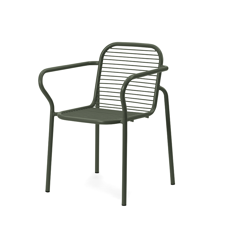 Chaise extérieur Petit fauteuil VIG Vert foncé Normann Copenhagen