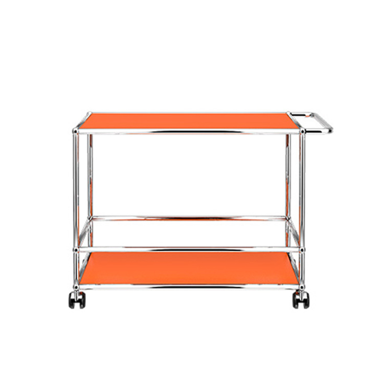 Desserte USM HALLER L Orange pur USM HALLER