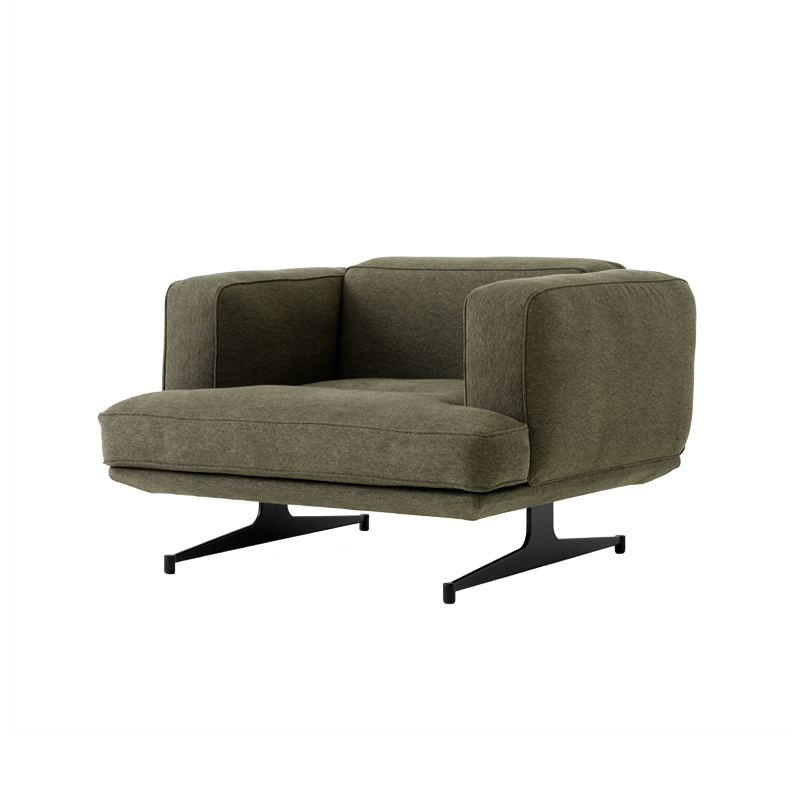 Fauteuil INLAND AV21 Tissu Clay 0014 AND TRADITION