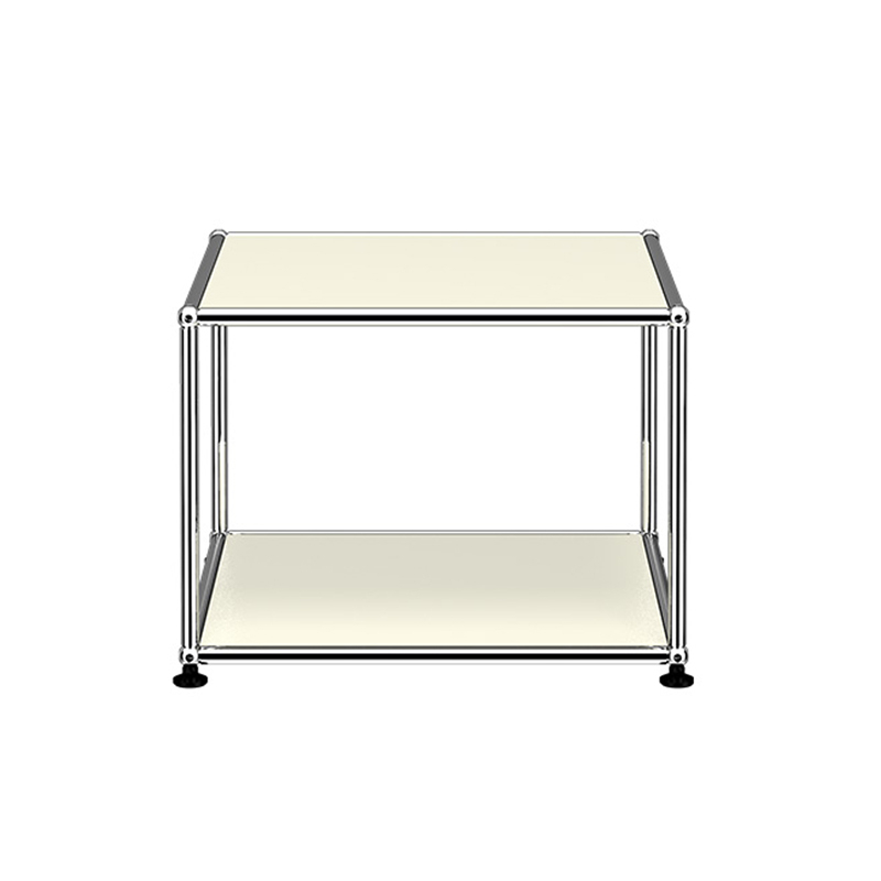 Table d'appoint guéridon USM HALLER M22 Gris clair USM HALLER