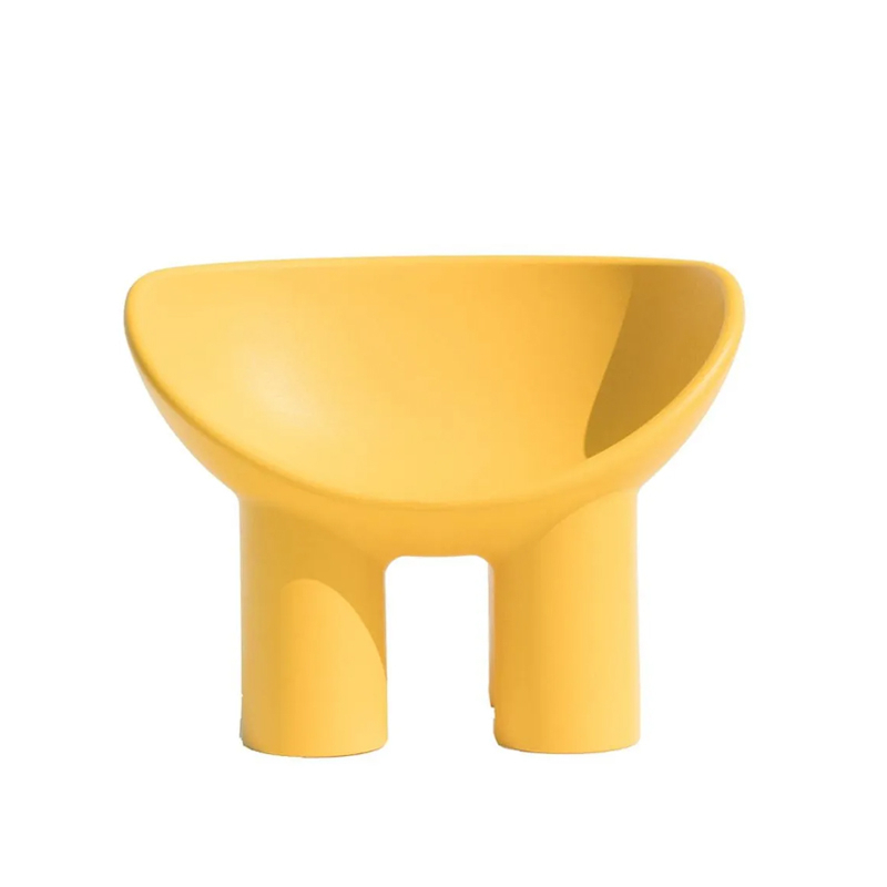 Fauteuil ROLY POLY Jaune ocre DRIADE