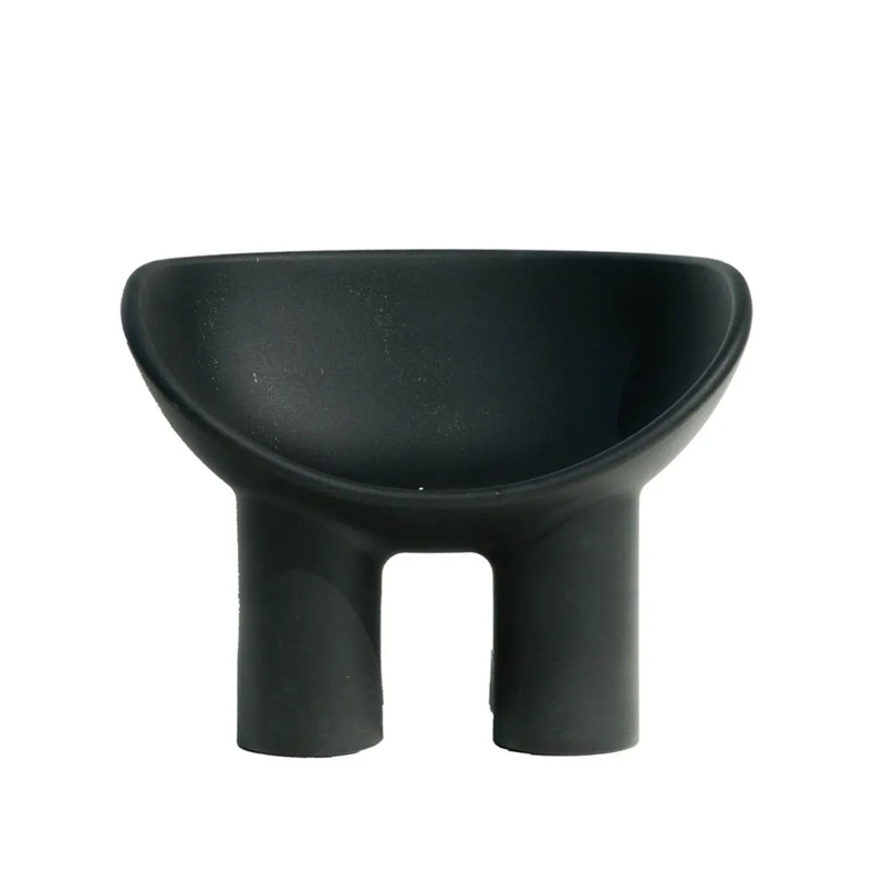 Fauteuil ROLY POLY Charbon DRIADE