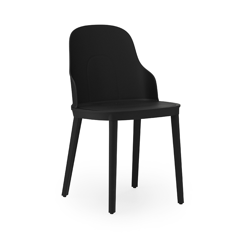 Chaise ALLEZ Polypropylène Noir Normann Copenhagen