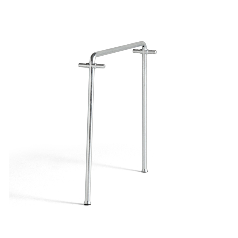 Table extérieur PALISSADE pied intermédiaire Galvanisé HAY