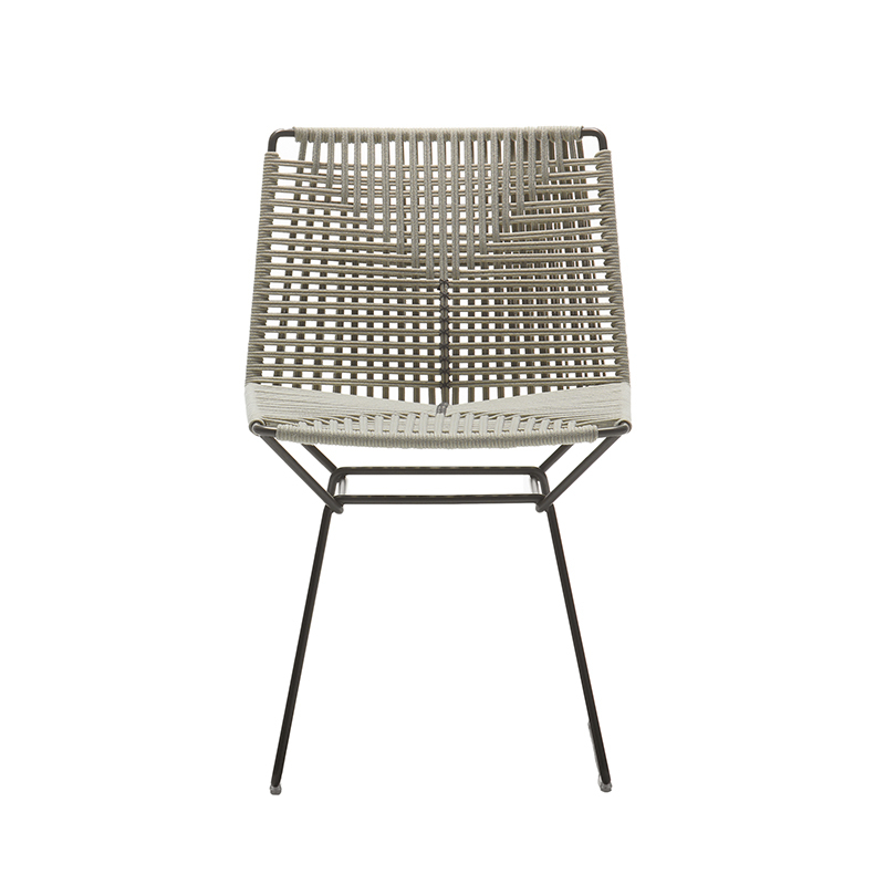 Chaise NEIL TWIST Écru MDF