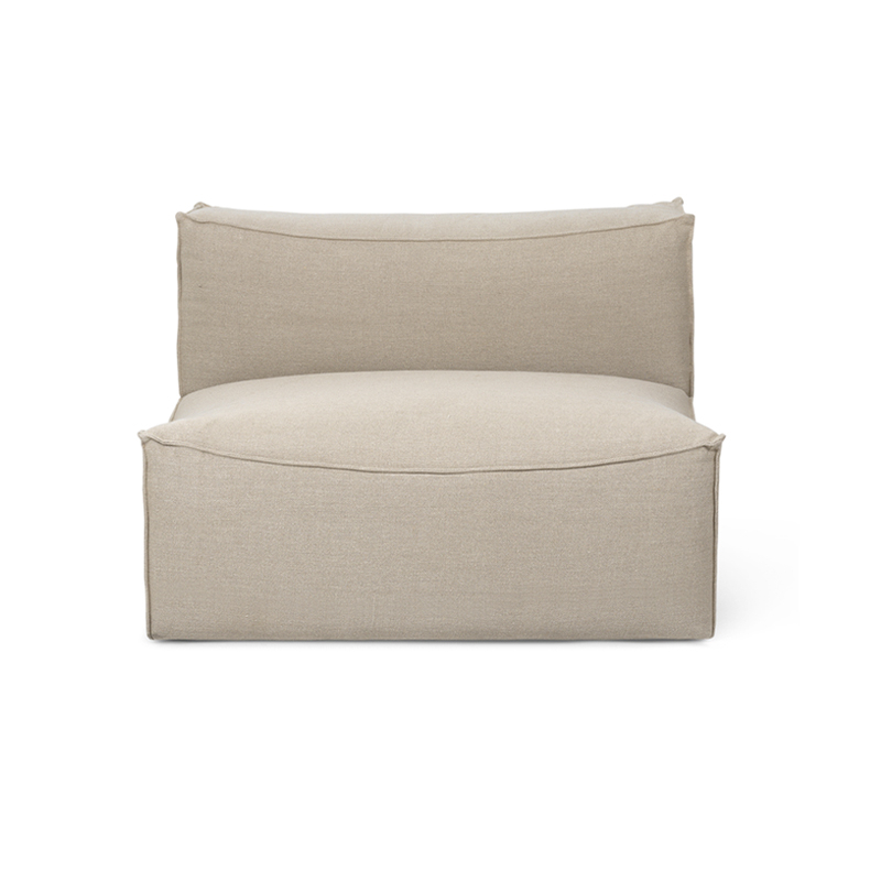 Canapé CATENA module central L100 Naturel FERM LIVING