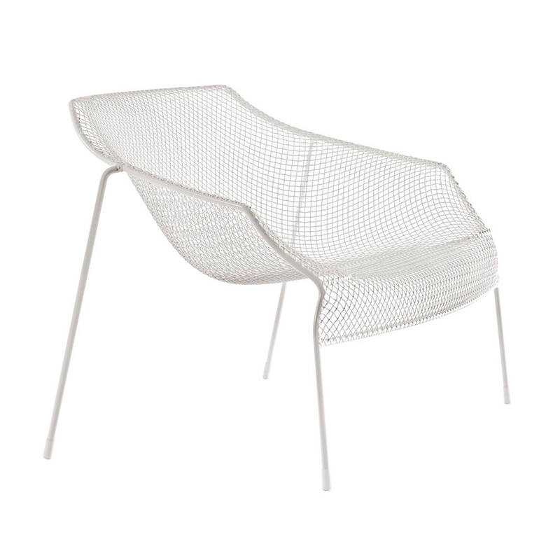 Fauteuil extérieur HEAVEN Blanc EMU