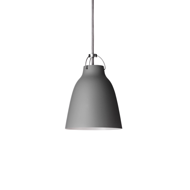 Suspension CARAVAGGIO P1 Gris 45 mat/ câble gris FRITZ HANSEN