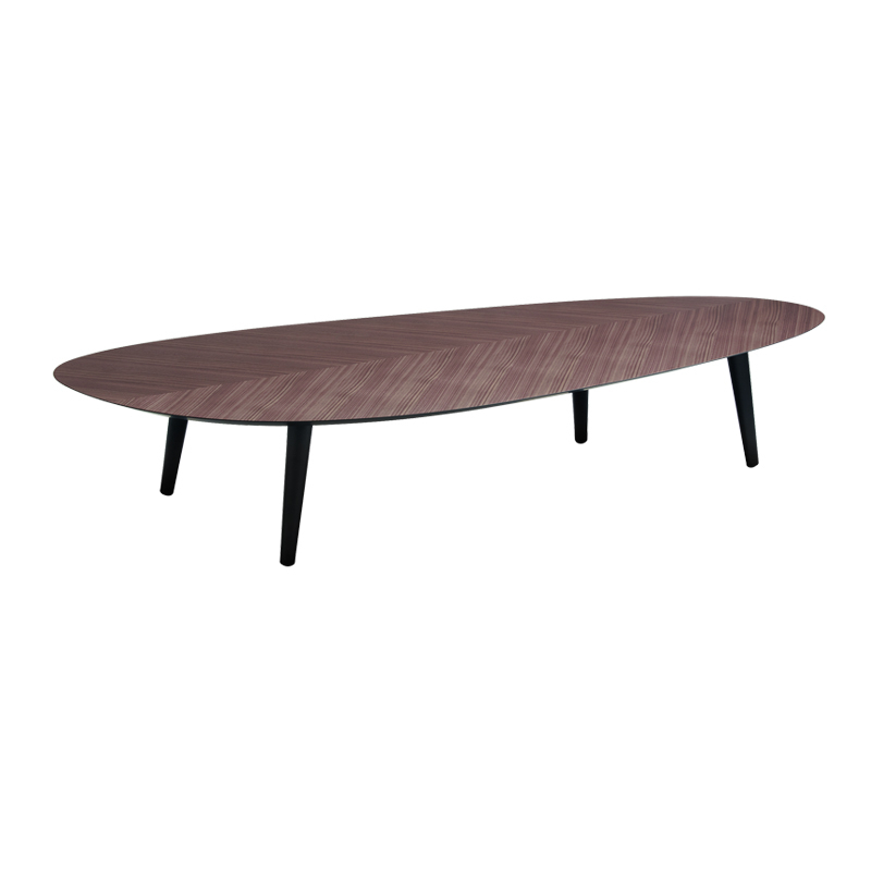 Table basse TWEED MINI Large Noyer ZANOTTA
