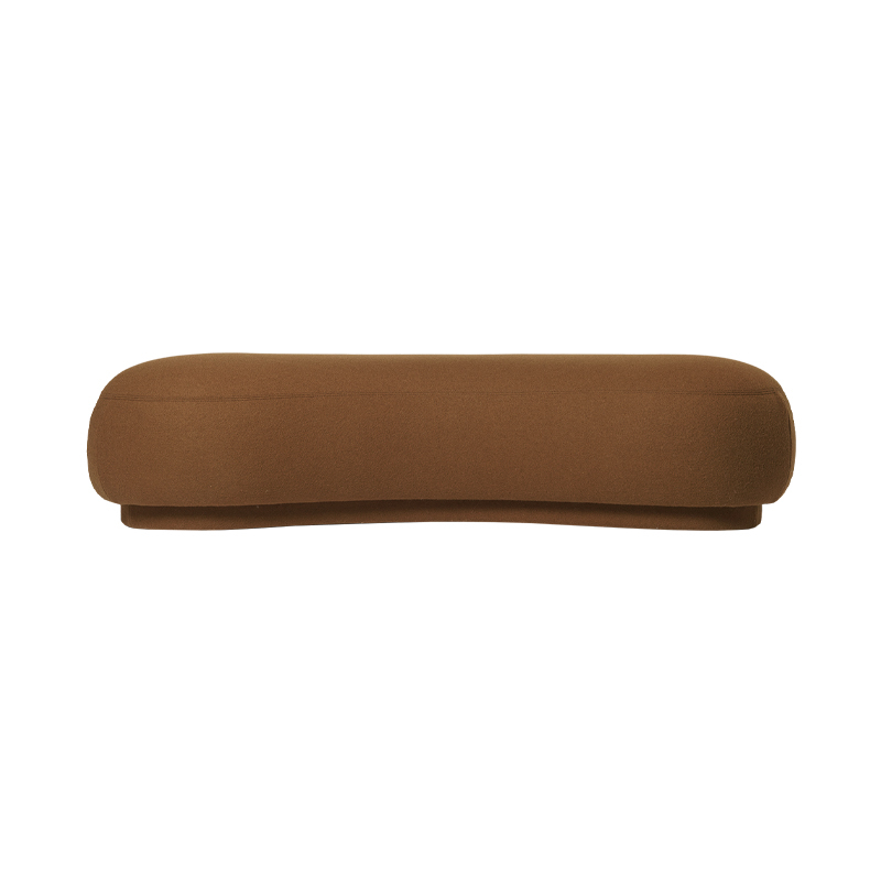 Pouf Ottoman RICO Lounger Tonus Sugar Kelp FERM LIVING