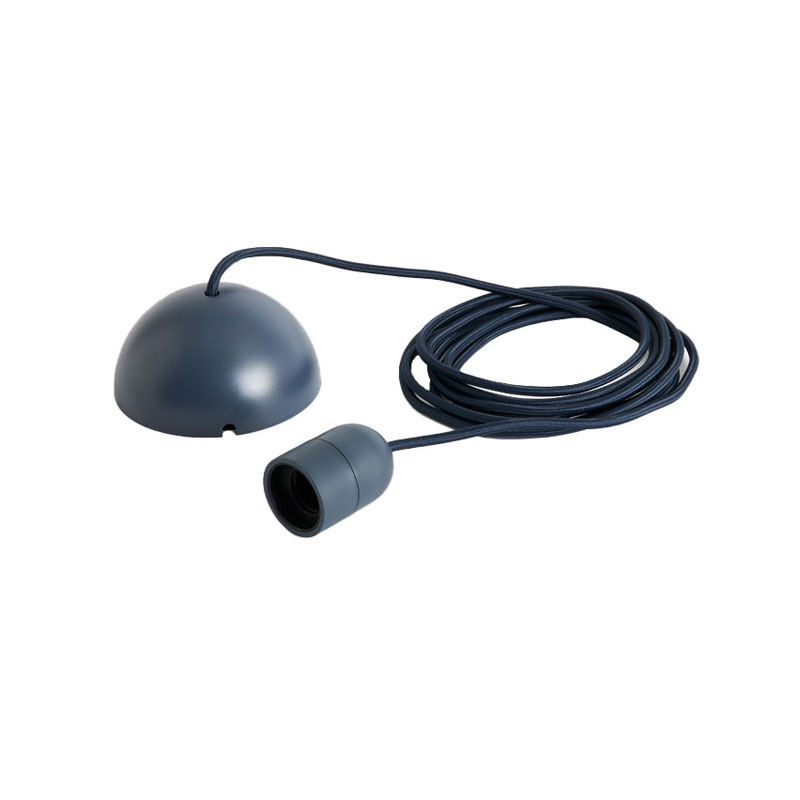 Accessoire luminaire Système électrique pour suspension COMMON Bleu anthracite HAY