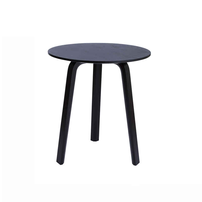 Table d'appoint guéridon BELLA COFFEE TABLE Noir HAY