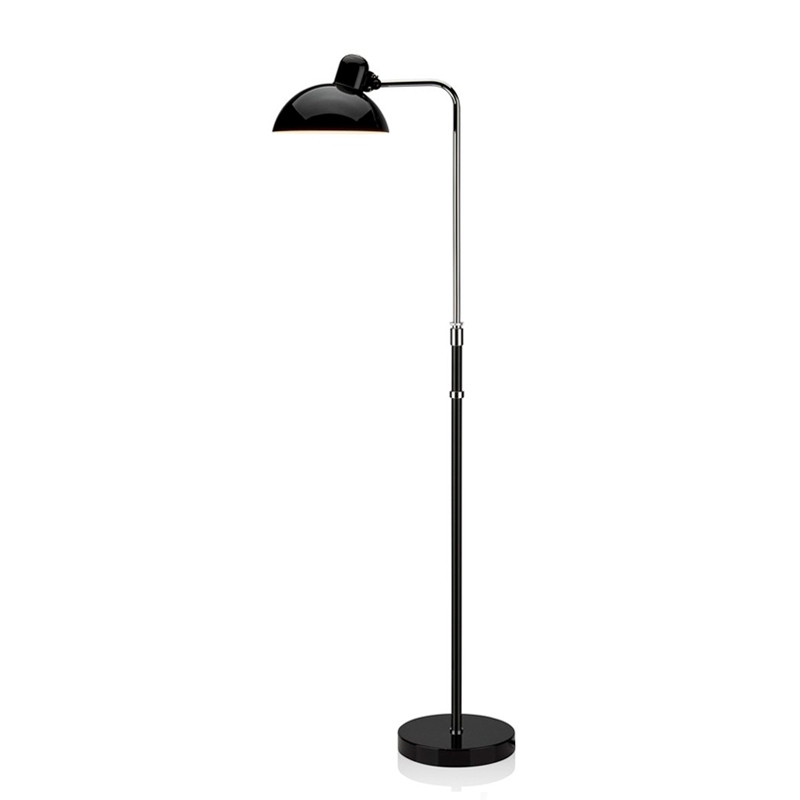 Lampadaire KAISER IDELL Luxus Noir FRITZ HANSEN