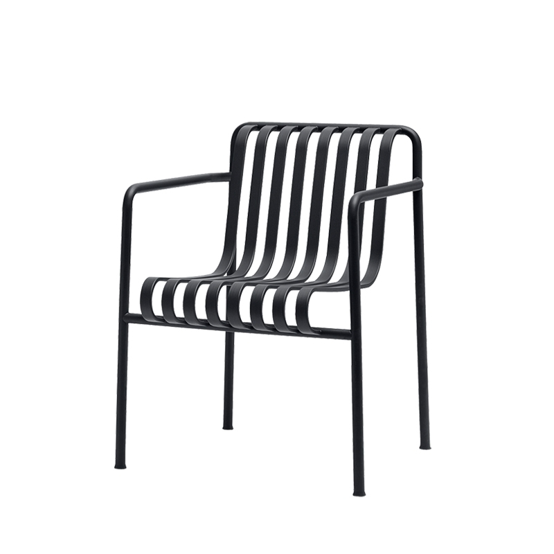 Chaise extérieur PALISSADE Anthracite HAY