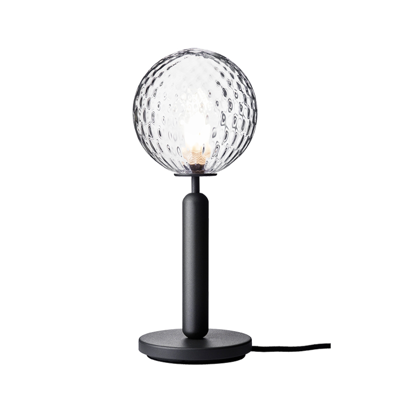 Lampe à poser MIIRA OPTIC Transparent/ gris NUURA
